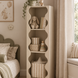 Bookcase SOFI Dreamland BLOOM Beige Scalloped