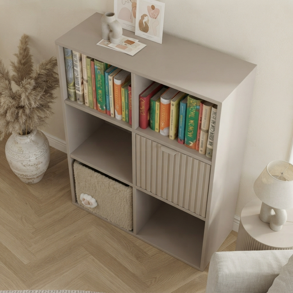 &Eacute;tag&egrave;re SOFI Dreamland Midi Form beige avec portes 3011 фото