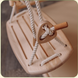 Children's rope swing for home