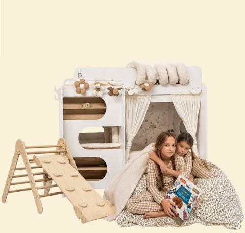 Двоярусне дитяче ліжко MYASON Twin Bed SOFI Dreamland