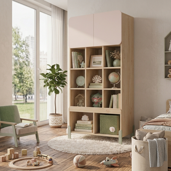 Bookshelf with Mezzanine SD-MAYSON фото