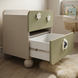 Nightstand SOFI Dreamland BLOOM Olive with Flowers