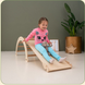 Montessori set, large: arch, triangle, slide