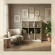 Bookcase SOFI Dreamland BLOOM Olive Scalloped